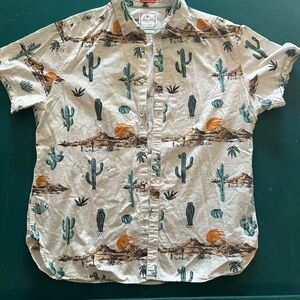Men's Cactus Print Shirt